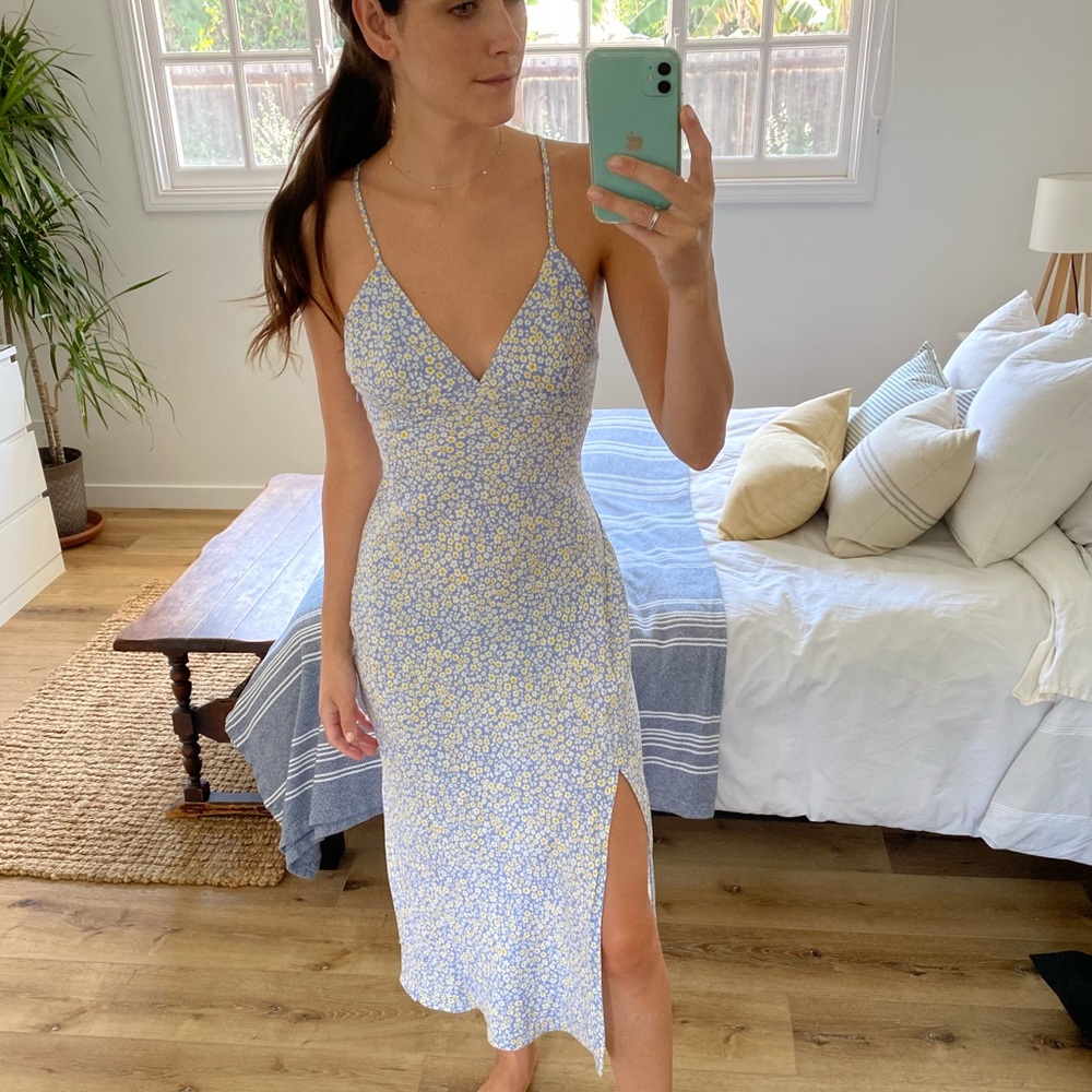 COTTON CANDY LA FLORAL DRESS 💐